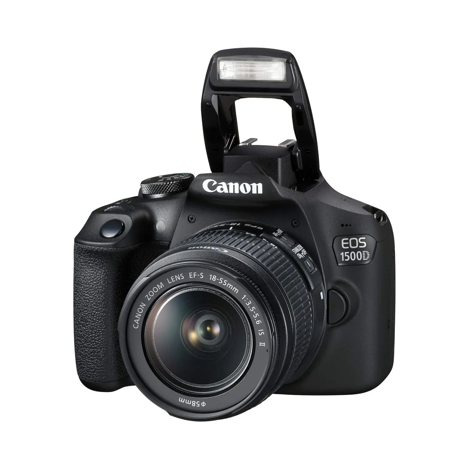 Canon EOS 1500D DLSR Camera with EF S18-55 IS II Lens