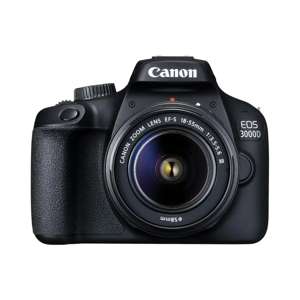 Canon EOS 3000D DSLR Camera with EF-S 18-55 f/3.5-5.6 IS II Lens