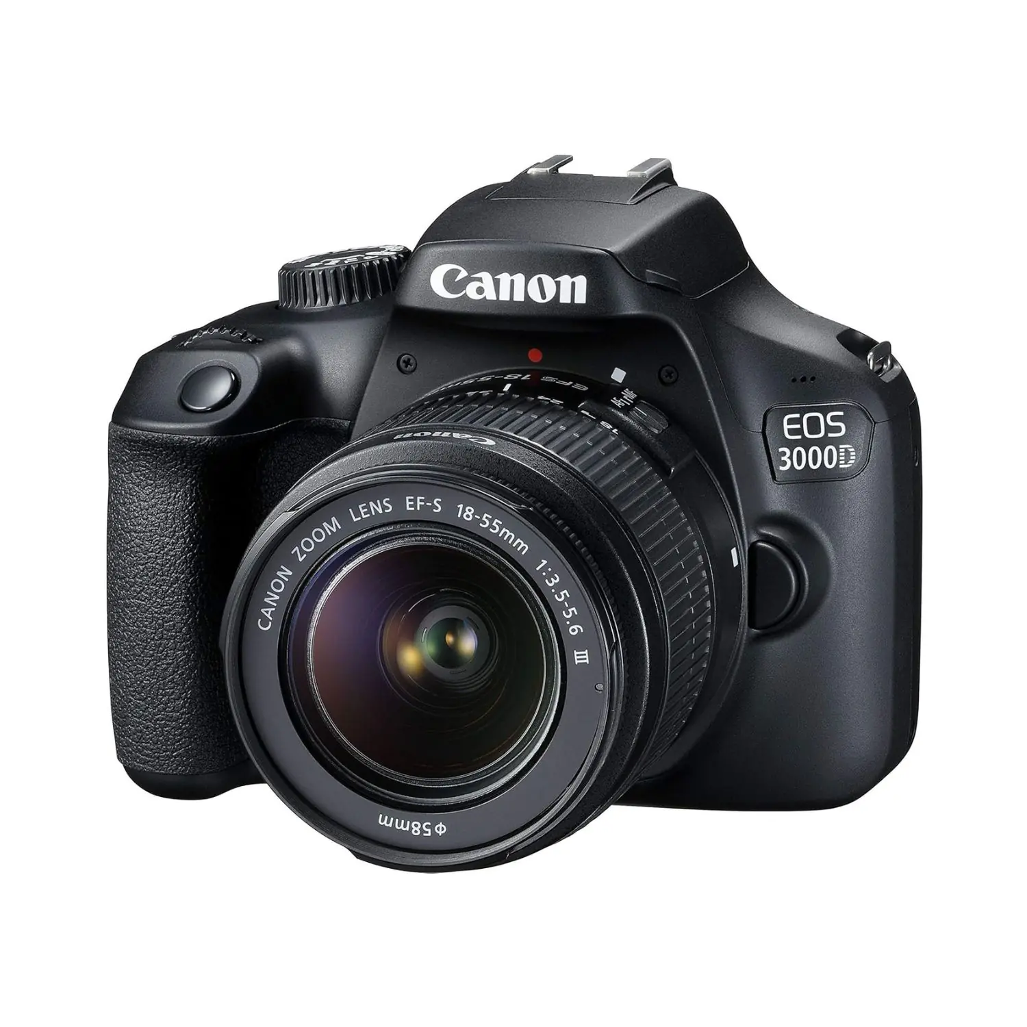 Canon EOS 3000D DSLR Camera with EF-S 18-55 f/3.5-5.6 IS II Lens