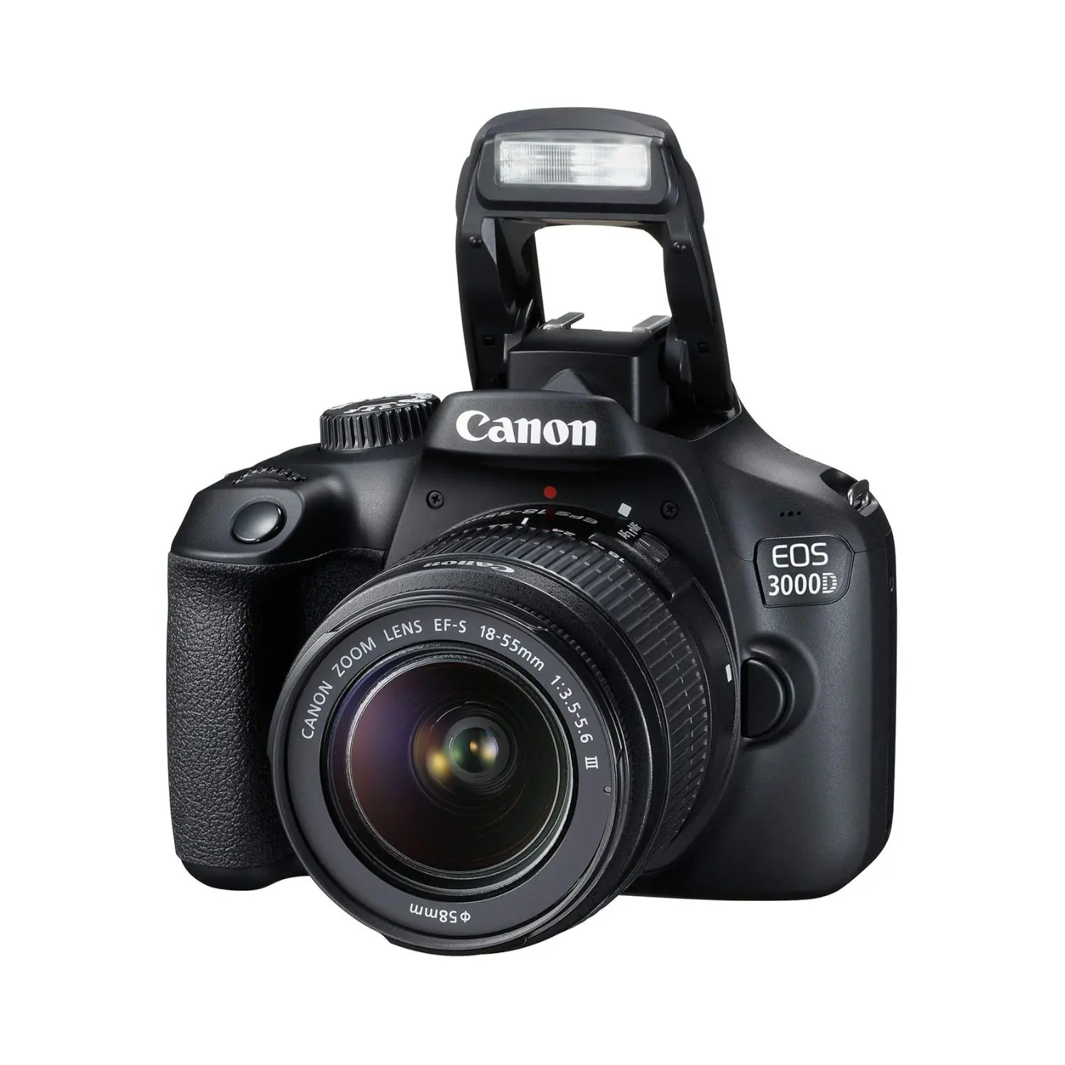 Canon EOS 3000D DSLR Camera with EF-S 18-55 f/3.5-5.6 IS II Lens