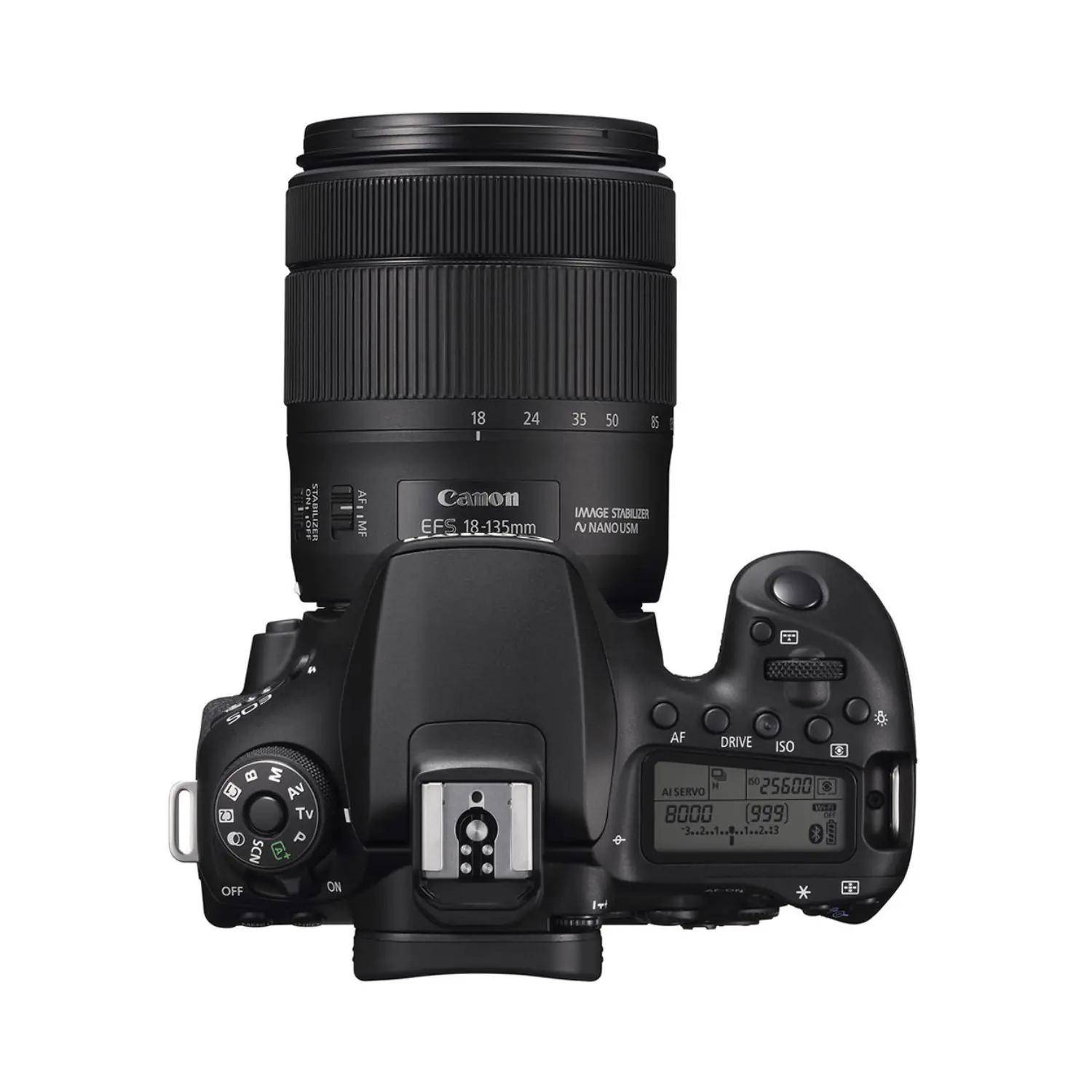 Canon EOS 90D DSLR Camera with EF-S18-135mm f/3.5-5.6 IS USM Lens