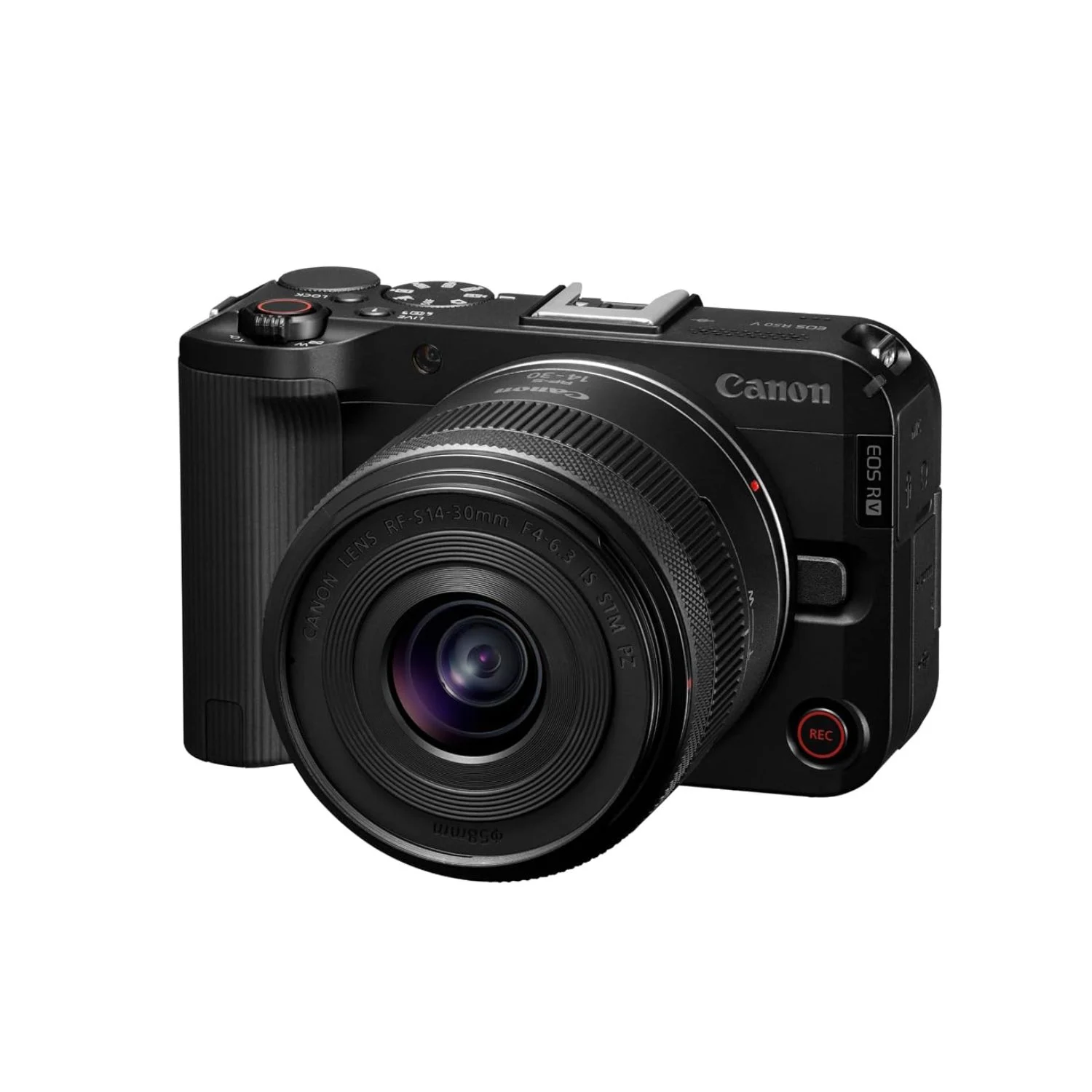 Canon EOS R50 V Smartchoice Mirrorless Camera Kit with RF-S14-30mm F4-6.3 is STM PZ Lens – Black - 4