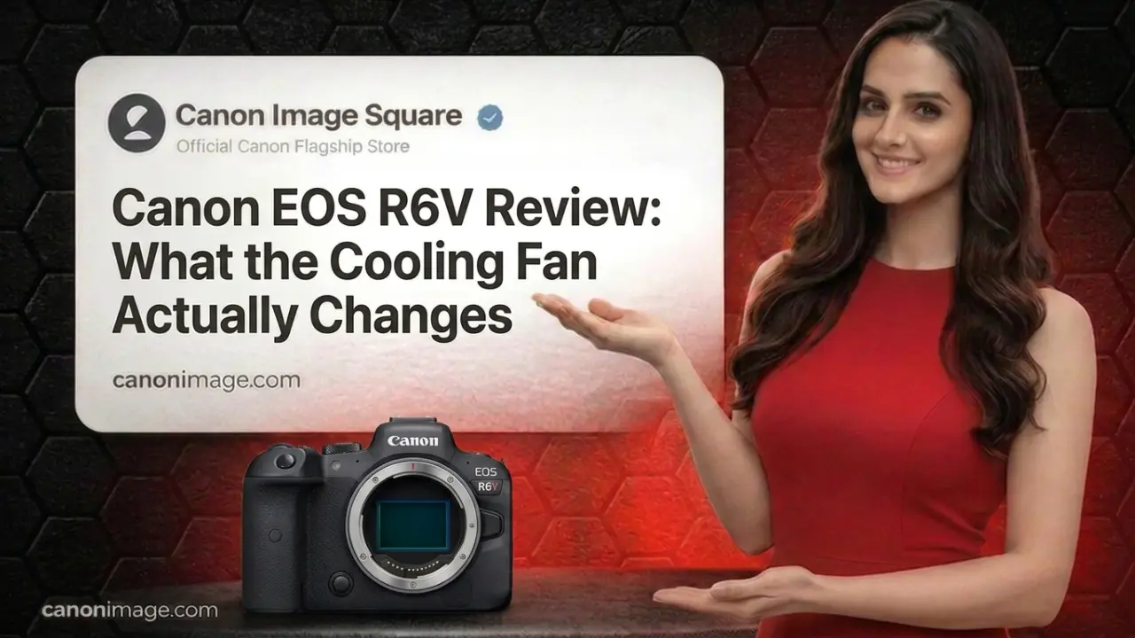 Canon EOS R6V Review - What the Cooling Fan Actually Changes